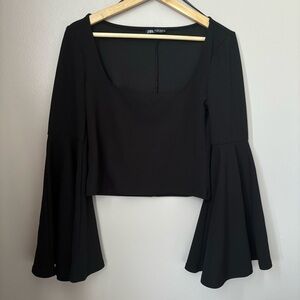 Zara Square Neck Blouse